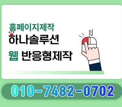 세종 홈페이지제작 전문업체 하나솔루션, 믿고 맡길 수 있는 제작 파트너
