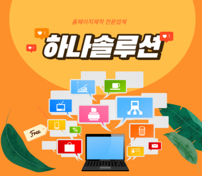 대전에서 신뢰받는 홈페이지 제작 전문업체, 하나솔루션