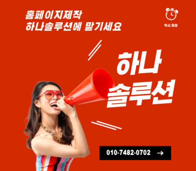 맞춤형 웹제작과 지속관리의 차별화, 대전 하나솔루션