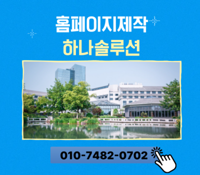 대전 홈페이지제작 하나솔루션, 공공기관 홈페이지 제작 전문업체 선택하는 방법